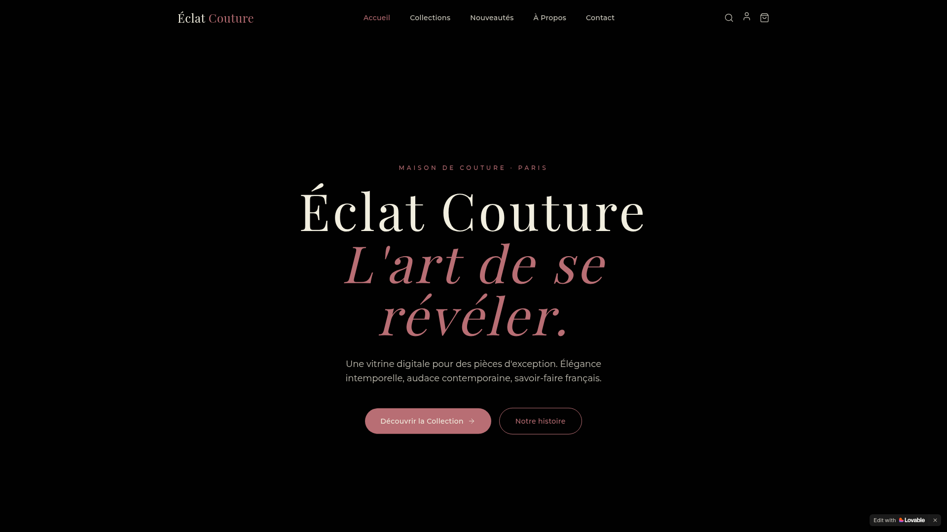 Éclat Couture